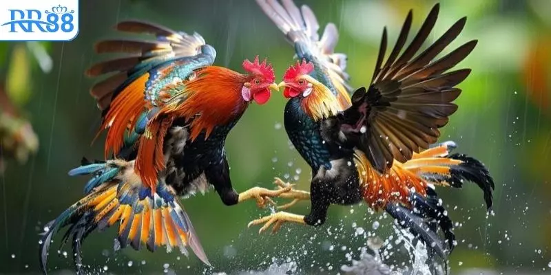 Đá gà cựa sắt là loại hình thi đấu được cải tiến